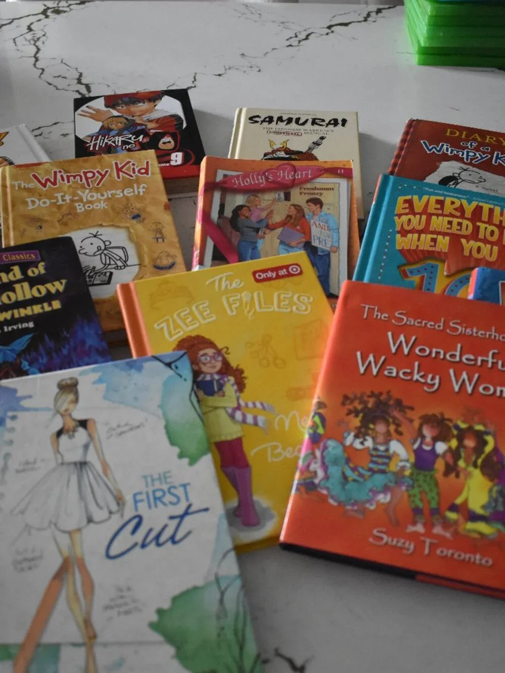 13 Kids Tween Books Bundle Lot Lot Diary Wimpy Kid Manga Classic Fiction Chapter